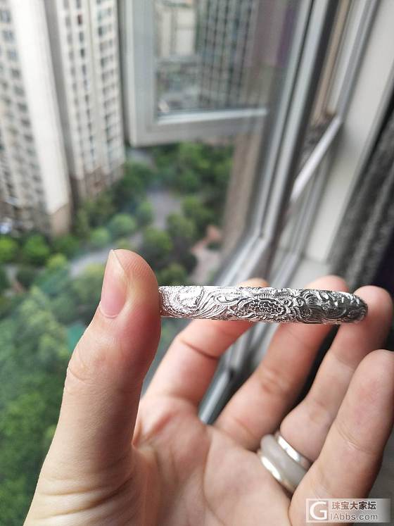 满工寸龙凤，名不虚传！_手镯银