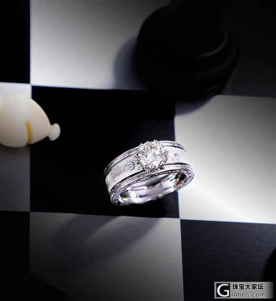 客订精工戒指💍_戒指钻石