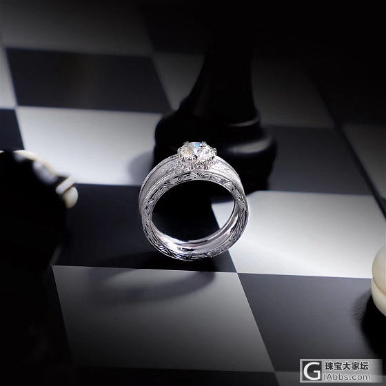 客订精工戒指💍_戒指钻石
