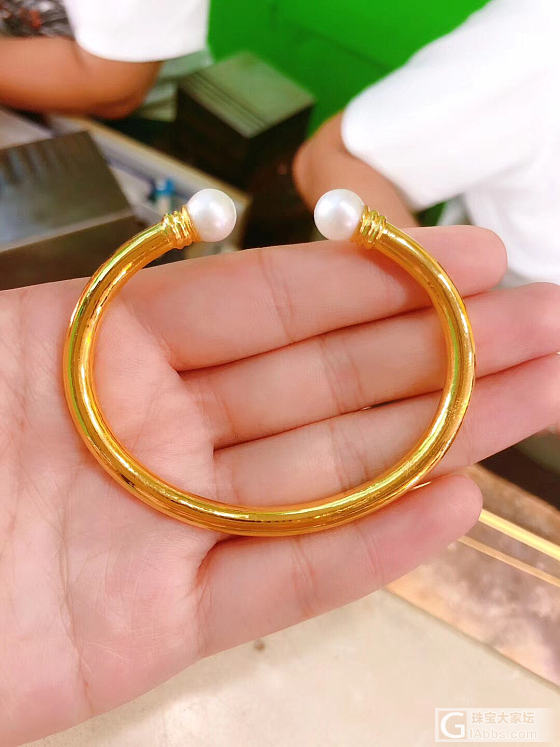 李师傅打的金卡福_金手镯