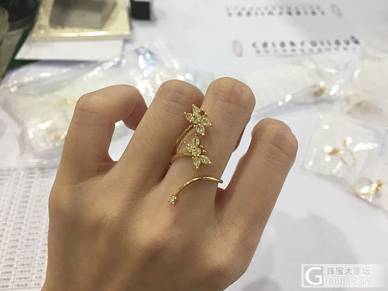 指肩上的蜻蜓 分享给你们 你被种草了吗_戒指钻石