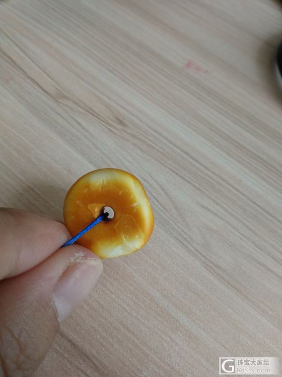 把老蜡磨了_挂件蜜蜡