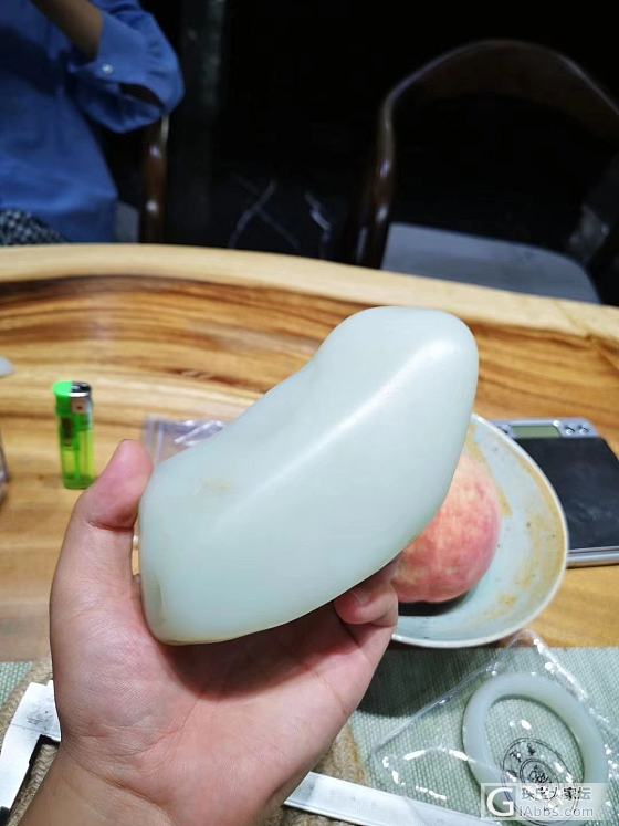 “大腰子”_原石和田玉