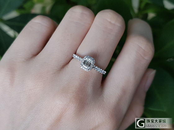 #客订#50分冰糖，小清新钻戒💍_戒指异形钻镶嵌千寻珠宝