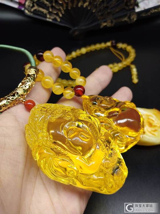反正就是喜欢金珀！_挂件琥珀蜜蜡