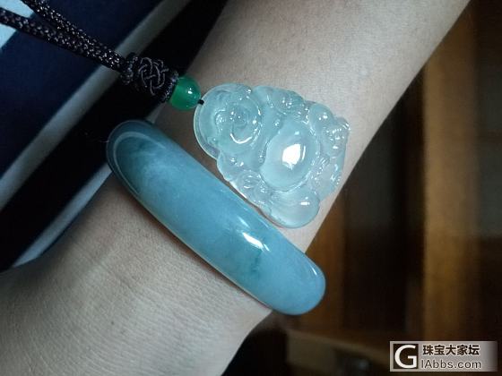 翡翠布袋佛_挂件翡翠