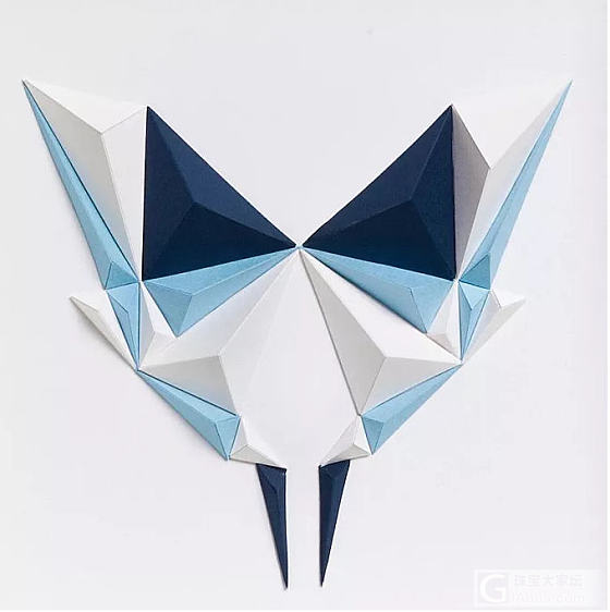 Geometric Birds Paper Art_纸艺设计