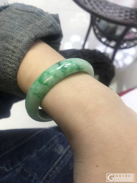 还是喜欢这种，可是现在这种大点的买不起啊😭_戒面翡翠