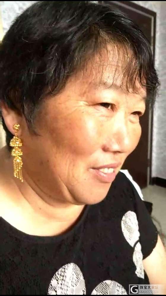 三层流苏灯笼耳环_耳坠金