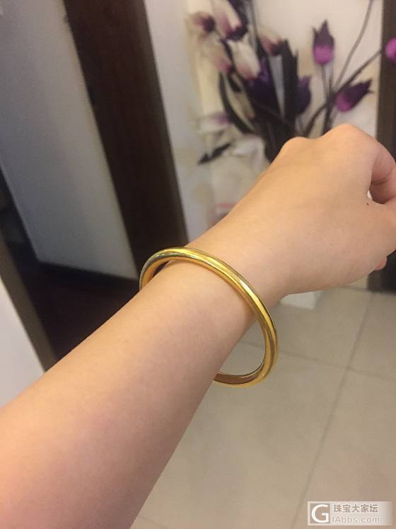 大家都来晒晒自己的金镯好吗？_金