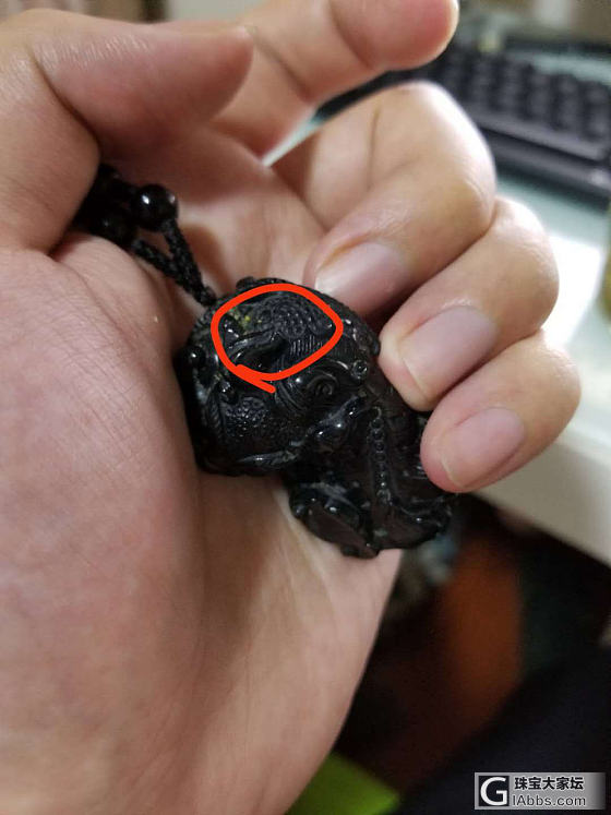婆婆从云南给老公买的貔貅，角缺了一块😩，怎么补救呀_首饰