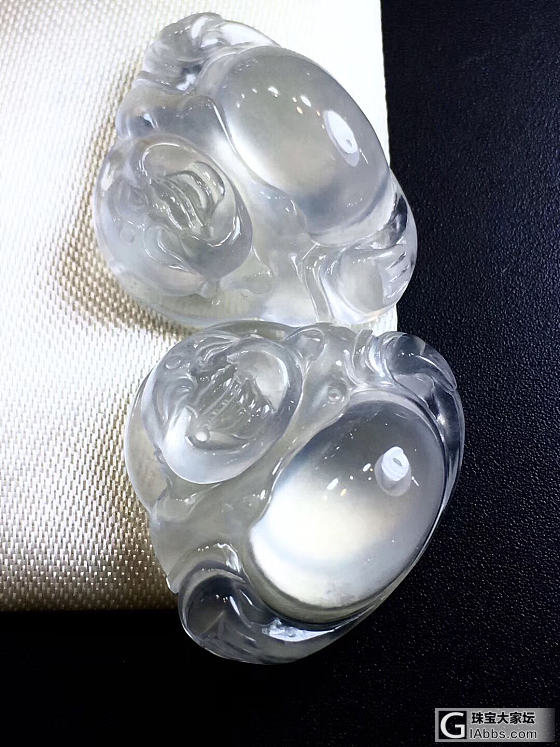 小冰佛欣赏 小孩佩戴也不错_挂件翡翠