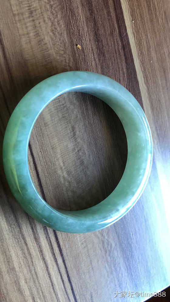 看看自己赌的原石_手镯翡翠