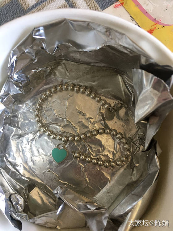 锡纸盐真的有效果哦_925银手链