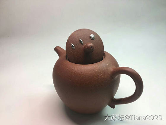 捧杯焚香喝茶_茶道银