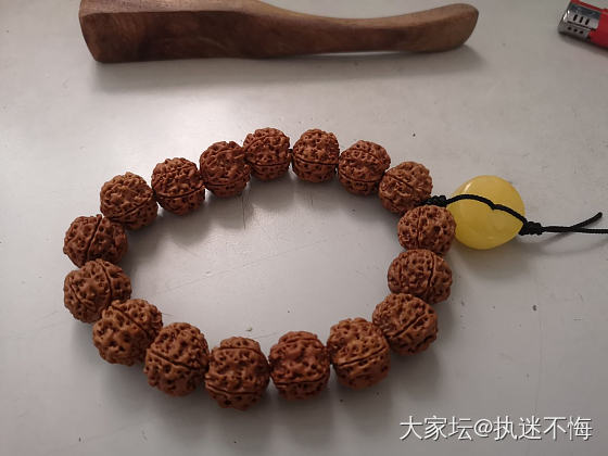 手残党，配的不好看_搭配菩提子