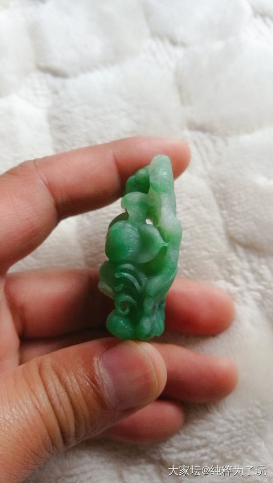 翡翠荷叶鱼 年年有鱼_翡翠