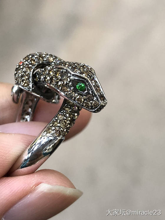 工艺满分的宝诗龙戒指，确认下眼神_戒指