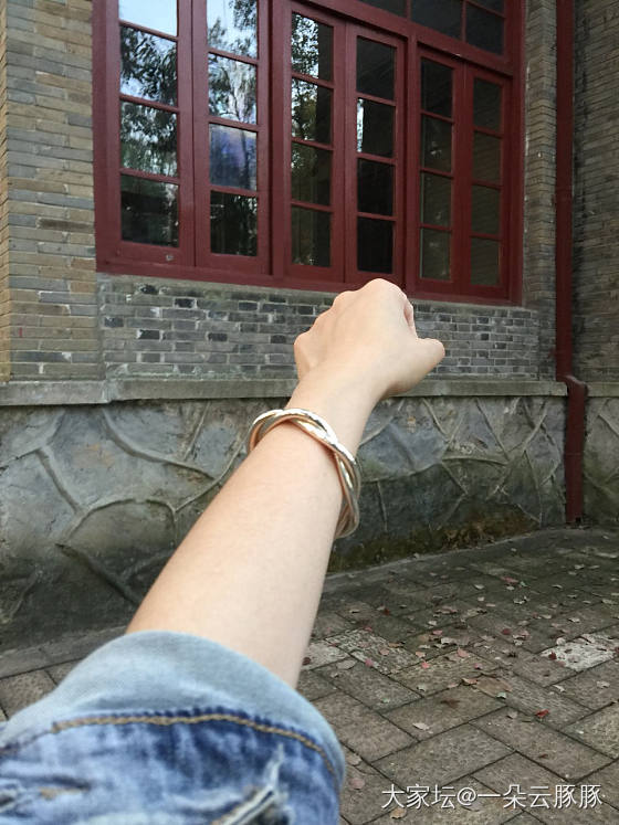 麻花和我_手镯银