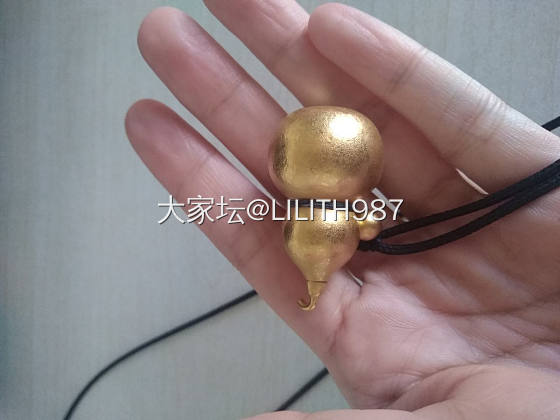 化零为整…足金葫芦吊坠周岁记_吊坠金