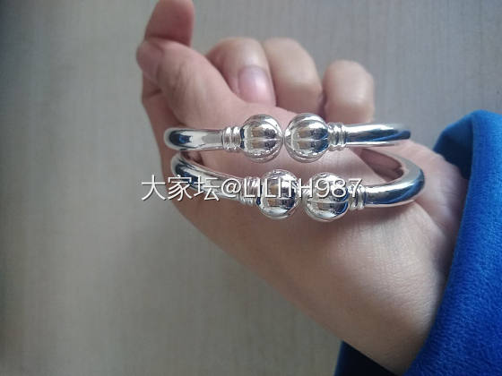 白南瓜翻新周岁记_手镯银