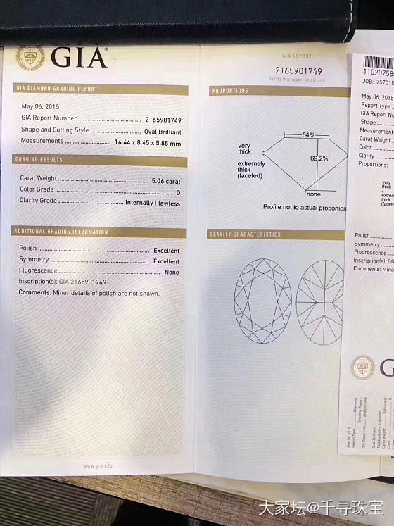 收藏级别，顶级5卡鸽子蛋🥚_戒指异形钻千寻珠宝