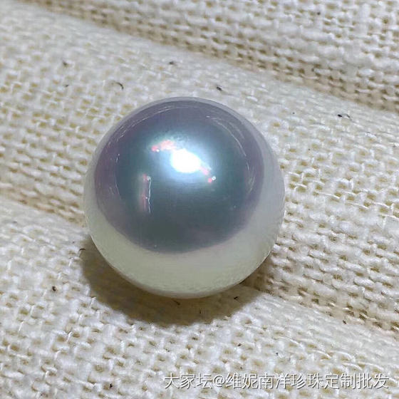 澳洲南洋白珠 14-15mm.正圆孔后无暇强光。
        美岀天际   ..._珍珠