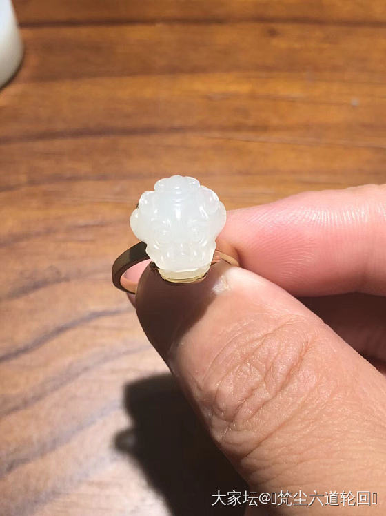 定制的就是美_和田玉戒指