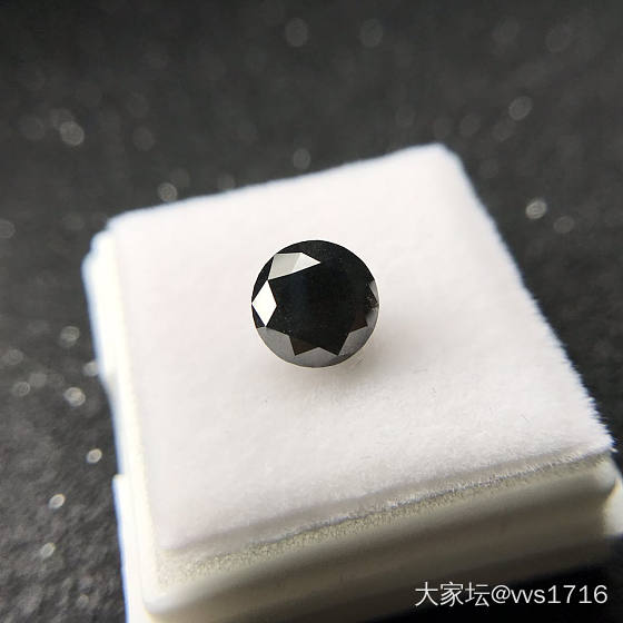 GIA圆形黑钻 1.82ct_钻石