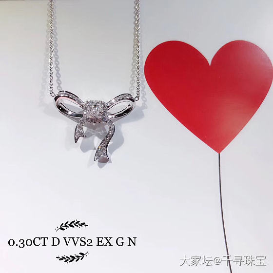蝴蝶结枕形项链_异形钻项链千寻珠宝