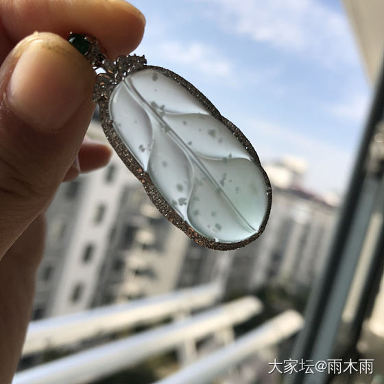 叶子佛公_吊坠翡翠