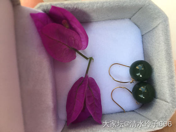 把这对退了_耳环和田玉