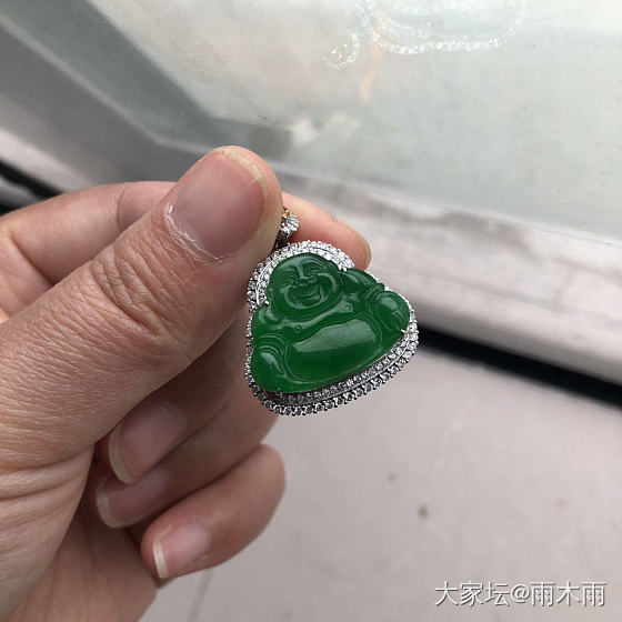 佛公收到了_吊坠挂件翡翠
