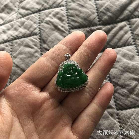 佛公收到了_吊坠挂件翡翠