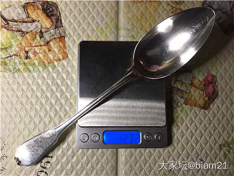 刚收的一套法国950纯银餐具_银器银