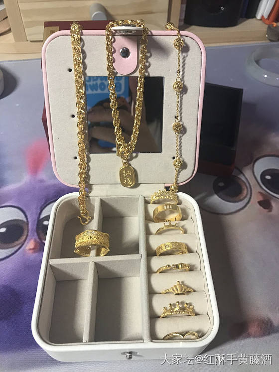 双十一潮宏基收到了_天猫金
