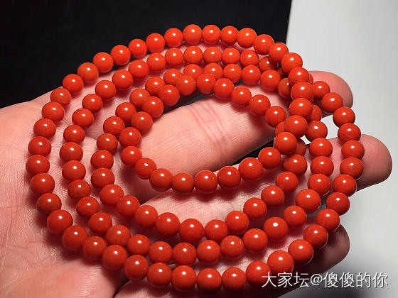 请大神们帮忙鉴定_珠串南红