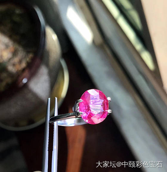 ##中颐完美级别无烧粉色蓝宝石##  3.56ct  Lotus证书_刻面宝石蓝宝石