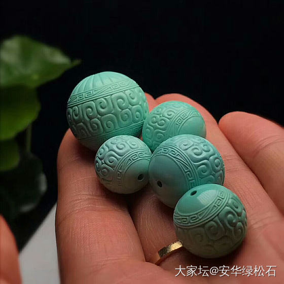 精品回纹珠，来挑尺寸吧？_松石