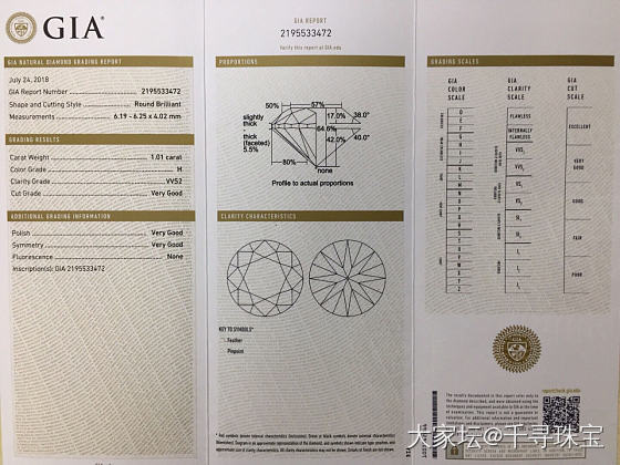 圆形💎，性价比超高，优惠价🉐️出_钻石千寻珠宝