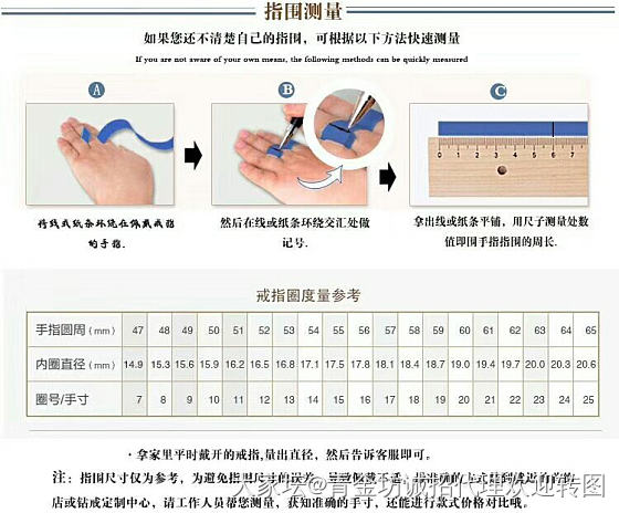 怎样选适合自己的尺寸_戒指青金石