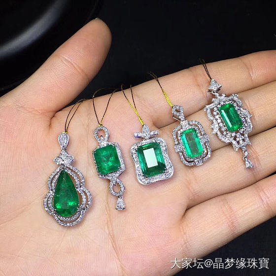 祖母绿吊坠戒指   新出炉的   价格优_祖母绿