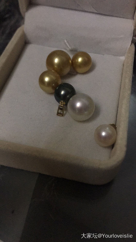 晚上拍的珍珠_海水珍珠