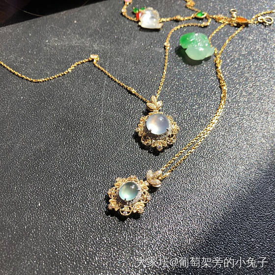 宫廷复古款一直是我追求的，给闺蜜定制的_吊坠翡翠