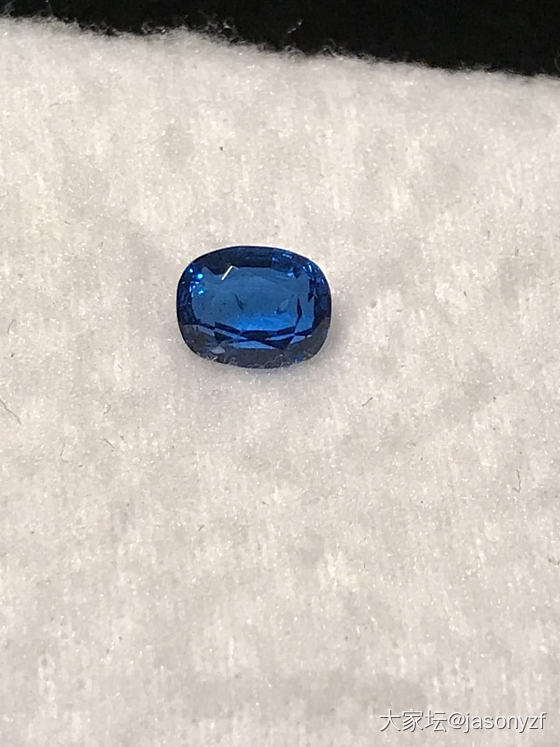 1ct 的 蓝方石_刻面宝石蓝方石