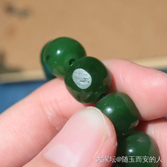 有喜欢这种珠子的嘛？_珠串和田玉