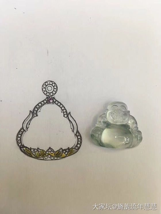 快过年了，心里面构思很久的东西希望在新的一年慢慢呈现，这次挂件很多，绿吊坠，冰吊..._翡翠
