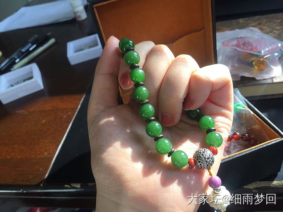 唉，真的想说_珠串和田玉