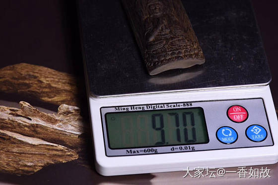 香承文莱沉水大日如来 9.7g 规整牌子_沉香