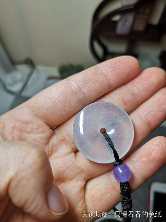 给点建议要不要留，白冰扣子_翡翠